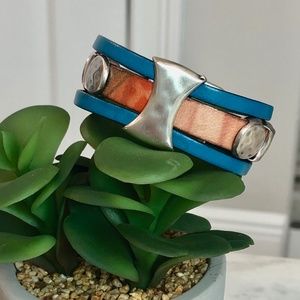 Beautiful Multi-Color Leather Bracelet
